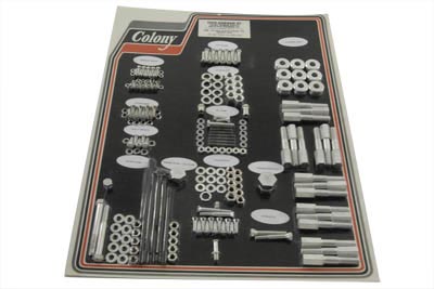 Cadmium Stock Style Hardware Kit for Aluminum Heads